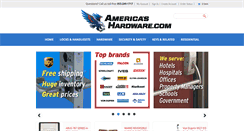 Desktop Screenshot of americashardware.com